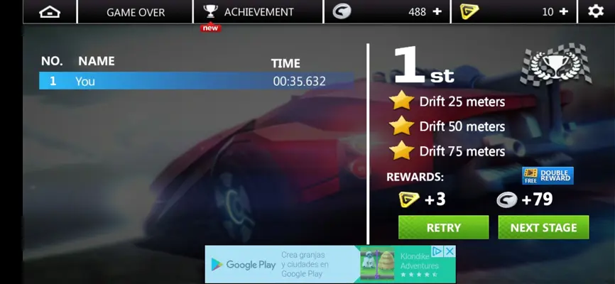 Sports Car Racing android App screenshot 0